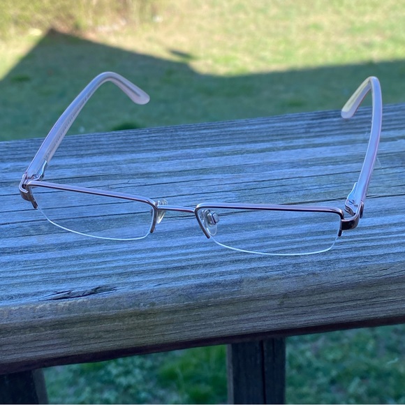 Ralph Lauren antique pink shell glasses frames RL5065 49[]16 135 - Picture 2 of 12